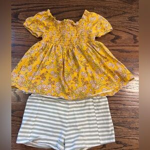 NWOT. Cute summer top & shorts set